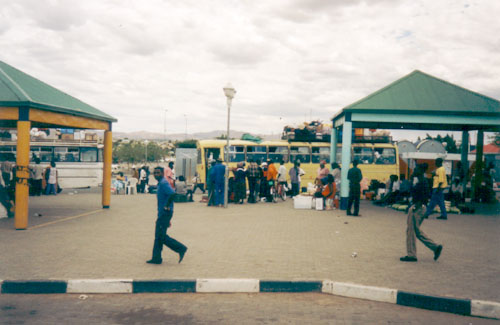 Bus Station in Windhoek
